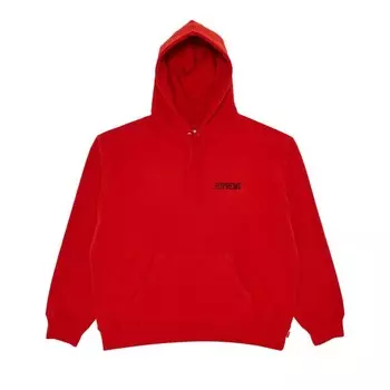 Толстовка Supreme On God Hooded Sweatshirt, цвет Burnt Red