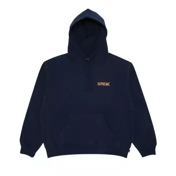 Толстовка Supreme On God Hooded Sweatshirt, темно-синий