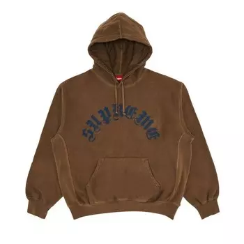 Толстовка Supreme Printed Arc Hooded Sweatshirt Dusty Brown, коричневый