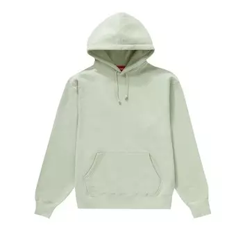 Толстовка Supreme Satin Appliqu Hooded Sweatshirt Mint, зеленый