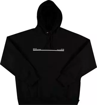 Толстовка Supreme Shop Hooded Sweatshirt - San Francisco 'Black', черный