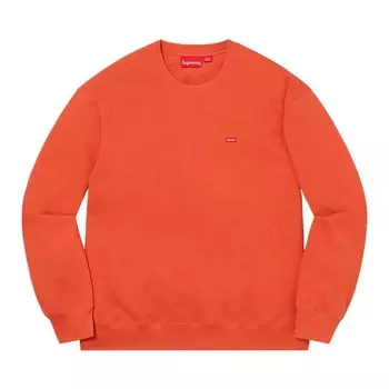 Толстовка Supreme Small Box Crewneck Burnt Orange, оранжевый