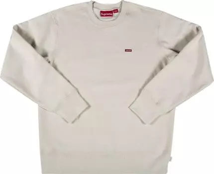 Толстовка Supreme Small Box Crewneck 'Natural', загар