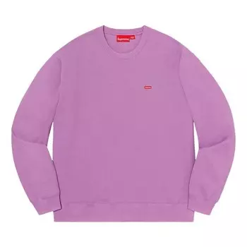 Толстовка Supreme Small Box Crewneck Violet, фиолетовый