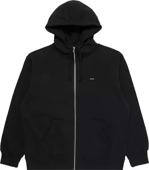Толстовка Supreme Small Box Facemask Zip Up Hooded Sweatshirt 'Black', черный