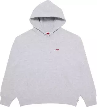 Толстовка Supreme Small Box Hooded 'Ash Grey', серый