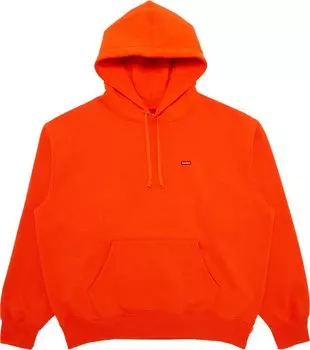 Толстовка Supreme Small Box Hooded 'Bright Orange', оранжевый