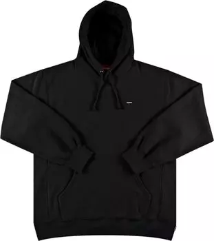 Толстовка Supreme Small Box Hooded Sweatshirt 'Black', черный