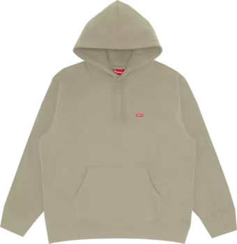 Толстовка Supreme Small Box Hooded Sweatshirt 'Olive', зеленый