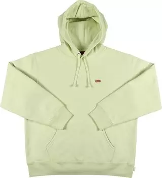 Толстовка Supreme Small Box Hooded Sweatshirt 'Pale Green', зеленый