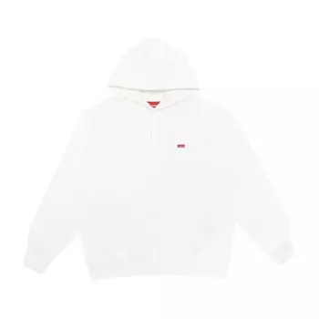 Толстовка Supreme Small Box Hooded Sweatshirt 'White', белый