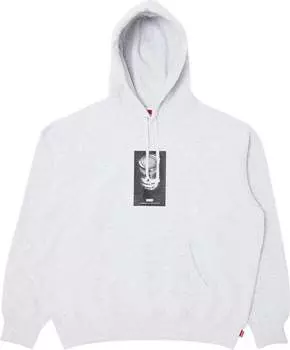 Толстовка Supreme Soup Can Hooded 'Ash Grey', серый