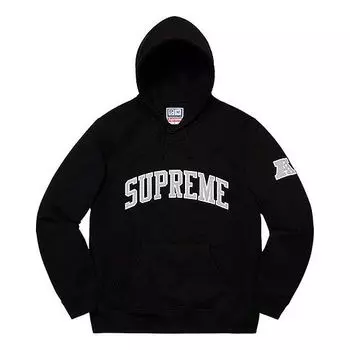 Толстовка Supreme SS19 x NFL Raiders 47 Hooded Sweatshirt, черный