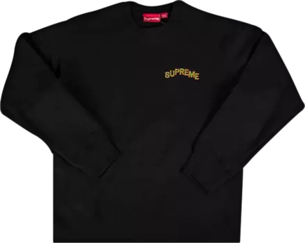 Толстовка Supreme Step Arc Crewneck 'Black', черный