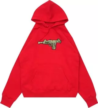 Толстовка Supreme Toy Uzi Hooded Sweatshirt 'Red', красный