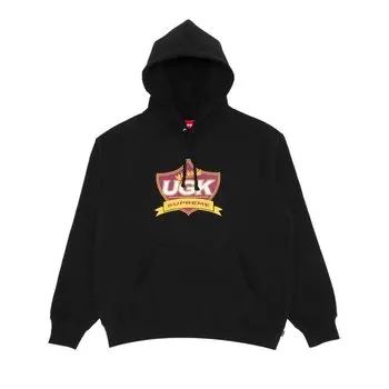 Толстовка Supreme UGK Hooded Sweatshirt, черный