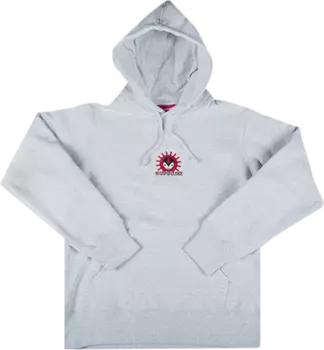 Толстовка Supreme Vampire Hooded Sweatshirt 'Ash Grey', серый