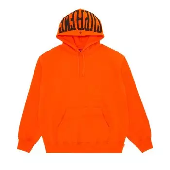 Толстовка Supreme Warm Up Hooded Sweatshirt, оранжевый