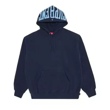 Толстовка Supreme Warm Up Hooded Sweatshirt, синий