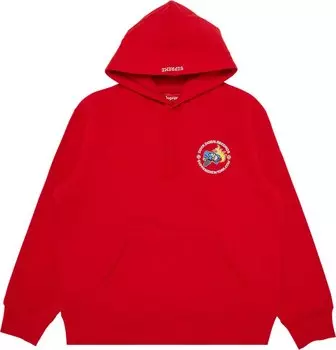 Толстовка Supreme x Duck Down Records Hooded Sweatshirt 'Red', красный