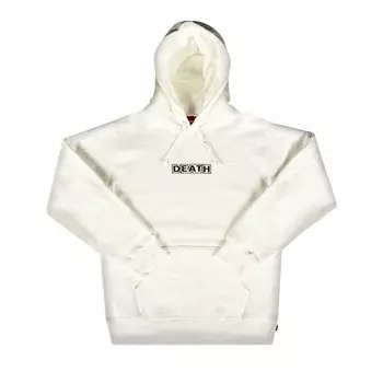 Толстовка Supreme x Gilbert & George Death Hooded Sweatshirt 'White', белый