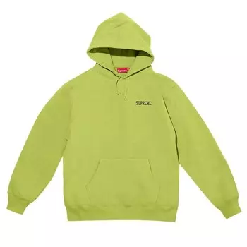 Толстовка Supreme x Joel-Peter Witkin Sanitarium Hooded Sweatshirt Lime, зеленый