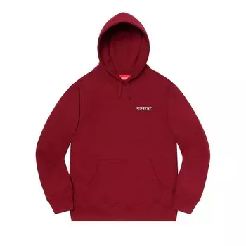 Толстовка Supreme x Joel-Peter Witkin Sanitarium Hooded Sweatshirt Cardinal, красный