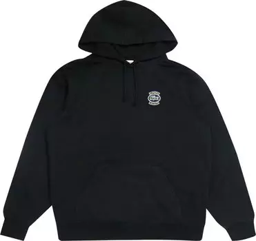 Толстовка Supreme x Lacoste Hooded Sweatshirt 'Black', черный