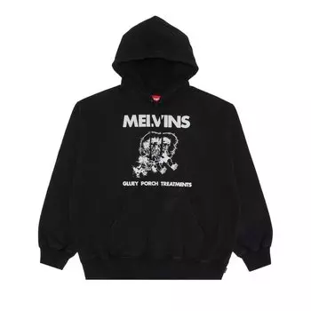 Толстовка Supreme x Melvins Hooded Sweatshirt, черный