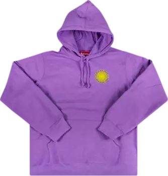 Толстовка Supreme x Spitfire Hooded Sweatshirt 'Purple', фиолетовый