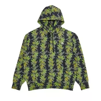 Толстовка Supreme x The North Face Leaf Hooded 'Black', черный