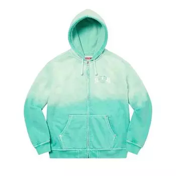 Толстовка Supreme x True Religion Zip Up Hooded Sweatshirt 'Aqua', синий