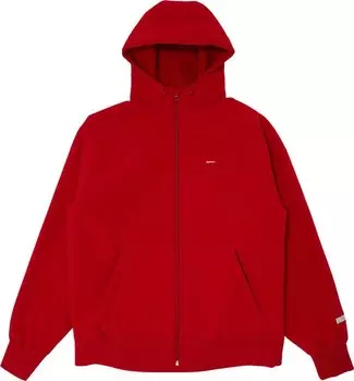Толстовка Supreme x WINDSTOPPER Zip Up Hooded Sweatshirt 'Red', красный
