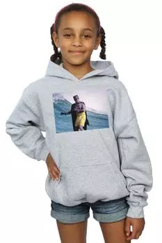 Толстовка Surfing Still из сериала Бэтмен DC Comics, серый