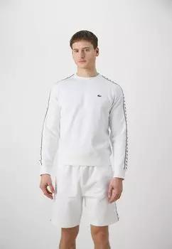 Толстовка SWEATSHIRT TAPE Lacoste Sport, цвет blanc