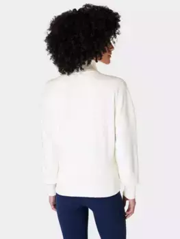 Толстовка Sweaty Betty After Class Zip Up, цвет lily white