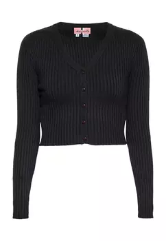 Толстовка Swirly Cropped Cardigan, черный