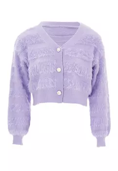 Толстовка Swirly Strickjacke, фиолетовый