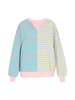 Толстовка Swirly Sweatshirt, разноцветный