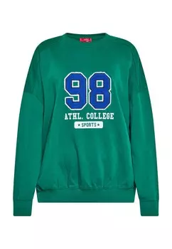 Толстовка Swirly, темно-зеленый