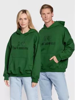 Толстовка свободного кроя 2005, зеленый