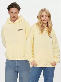 Толстовка свободного кроя 2005, желтый