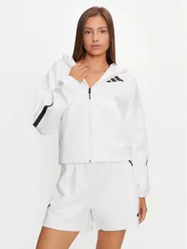 Толстовка свободного кроя Adidas, белый