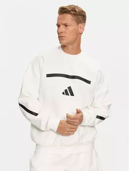 Толстовка свободного кроя Adidas, белый