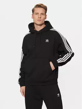Толстовка свободного кроя Adidas, черный