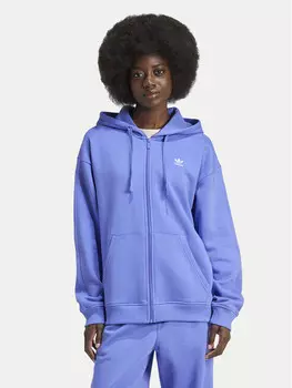 Толстовка свободного кроя Adidas, синий