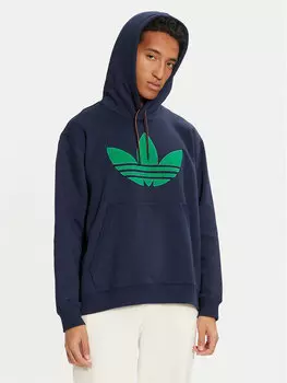 Толстовка свободного кроя Adidas, синий