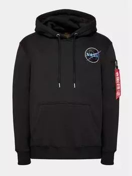 Толстовка свободного кроя Alpha Industries, черный