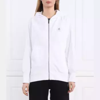 Толстовка свободного кроя Armani Exchange, белый