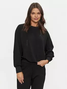 Толстовка свободного кроя Armani Exchange, черный